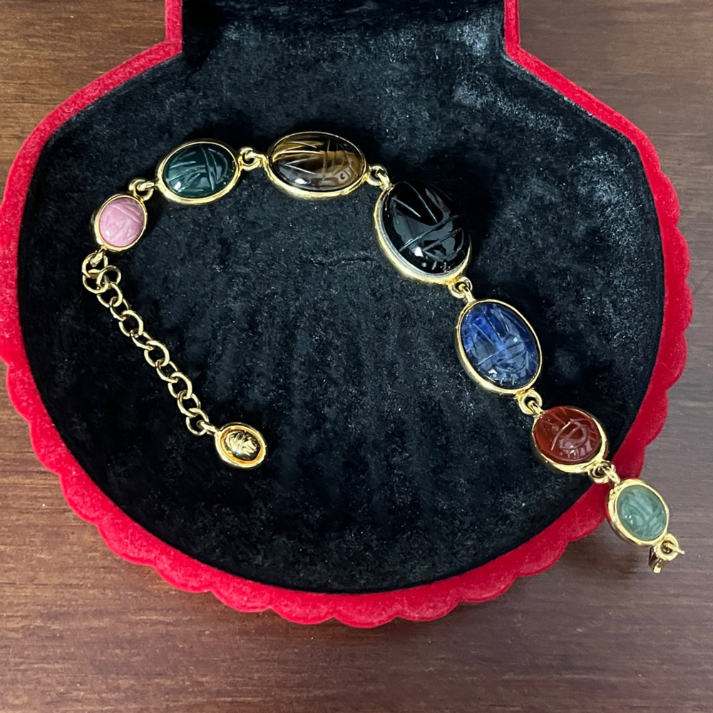 Scarab bracelet
